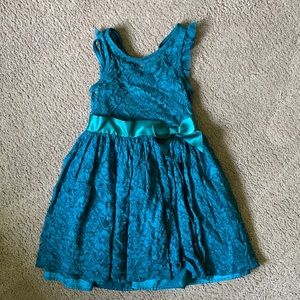 Emerald Green 4T Lace Dress